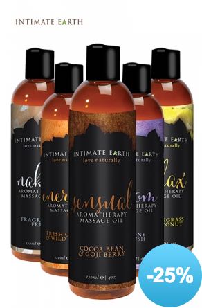 huile de massage bio et végan